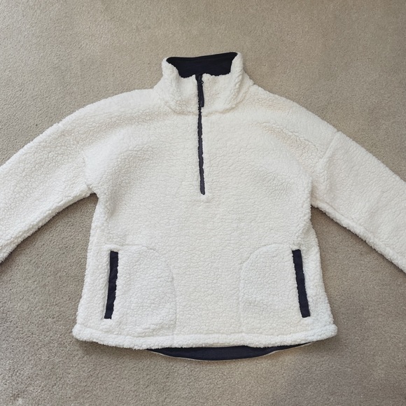 DSG Off White Sherpa Quarter Zip - Picture 1 of 3